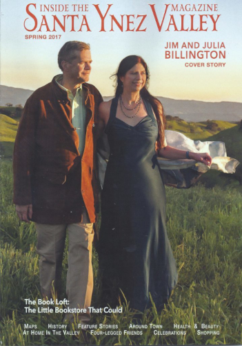 Santa Ynez article of Jim and Julia Billington